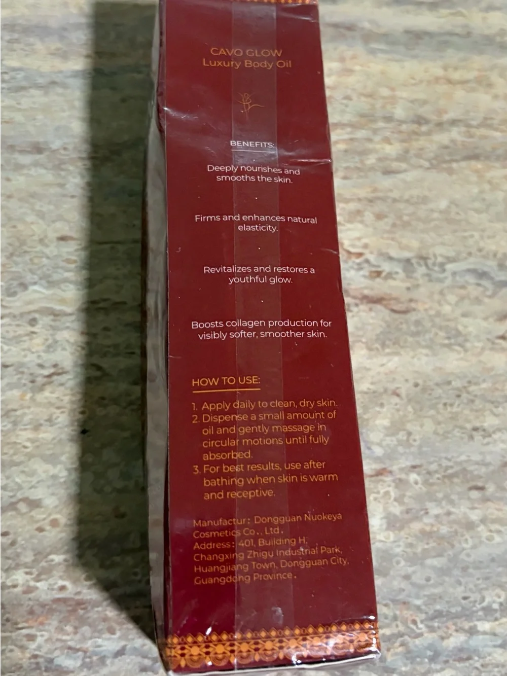 NIB CAVO Glow Luxury Body Oil -